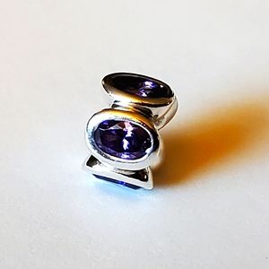 PANDORA Oval Lights (Amethyst) Charm